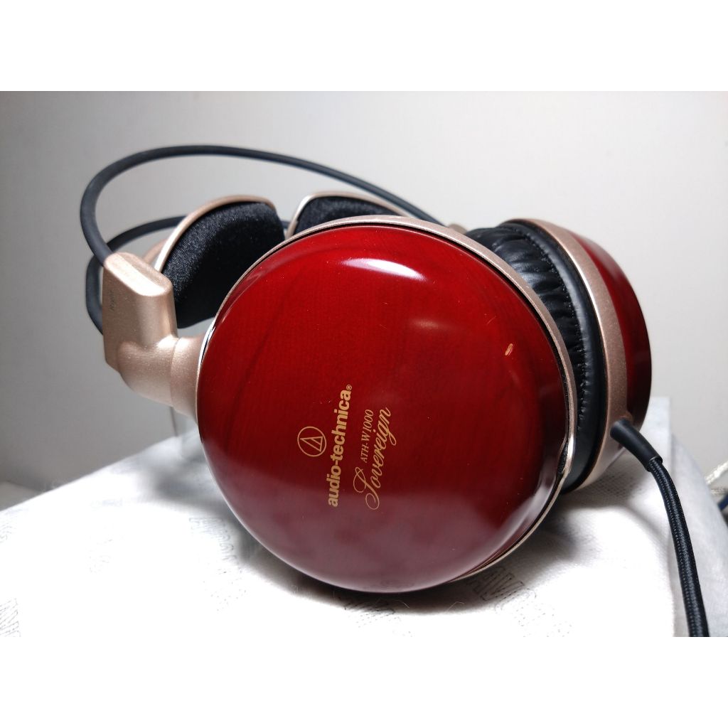 中古銘機】鐵三角audio-technica ATH-W1000 第七世代淺田櫻木殼 中古銘機】鐵三角audio-technica ATH-W1000 第七世代淺田櫻木殼