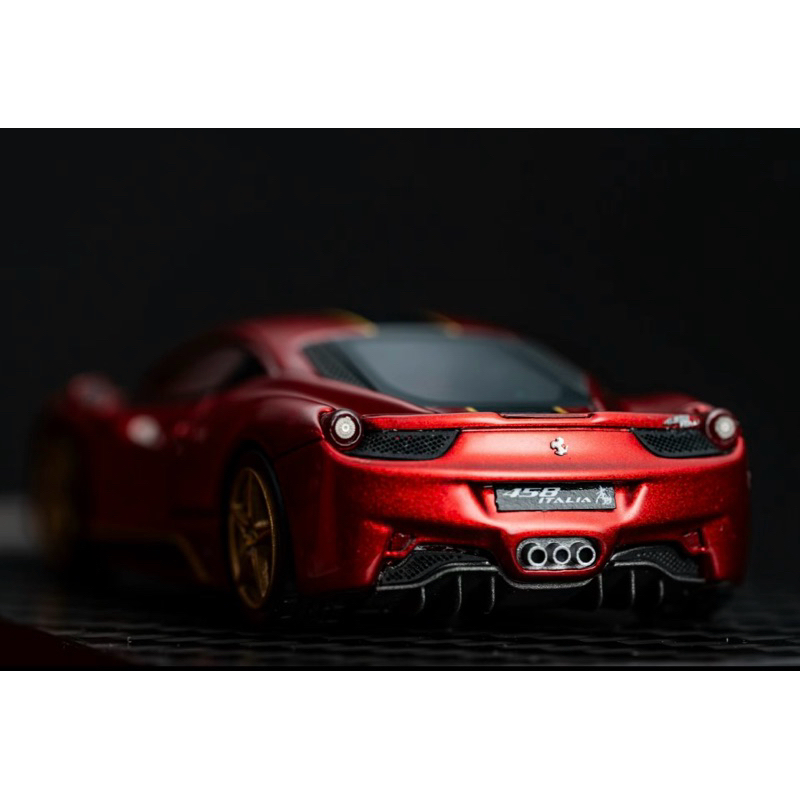 GW GOD WEALTH 1:64 Ferrari 458 Italia 樹脂龍年特別版限量499pcs