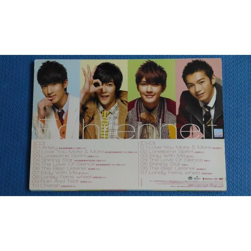 未開封ファイル付き♡ 越來越愛 冠軍慶功版 CD+DVD 飛輪海 フェイルンハイ 飛輪海Fahrenheit,越來越愛冠軍慶功影音雙碟版CD+DVD,封面蓋華研宣傳