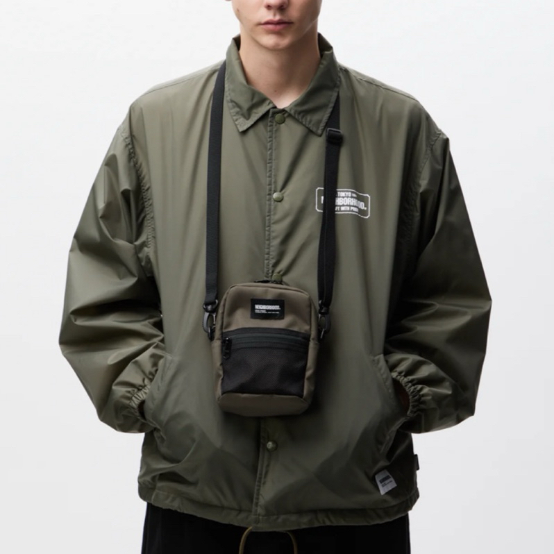 NEIGHBORHOOD MINI VERTICAL BAG NBHD 迷你肩背斜背側背小包包nanc