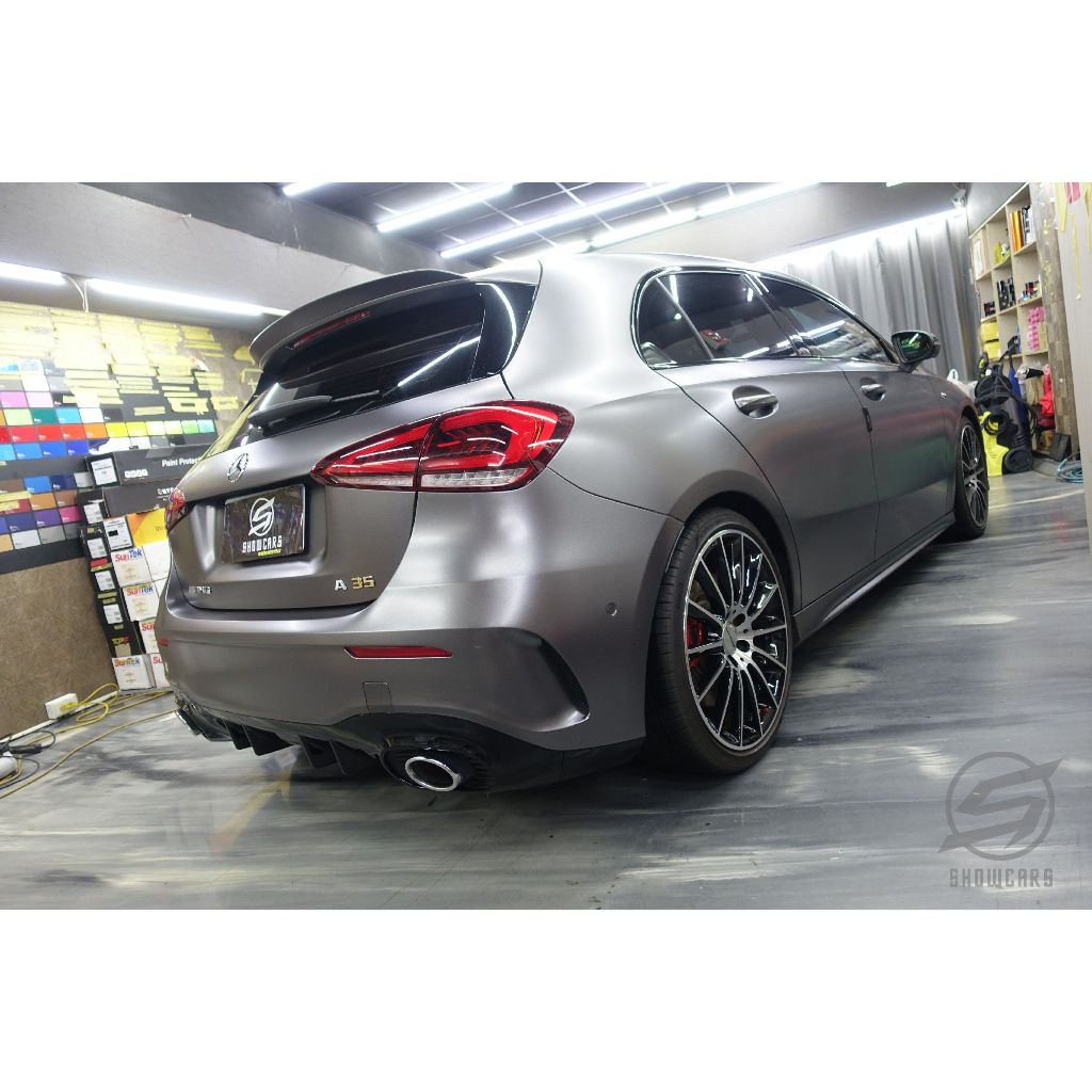  Foto zu MBENZ A35 W177 消光灰 3M2080 S261 全車改色貼膜 改色包膜 換色包膜 全車包膜 全車貼膜 