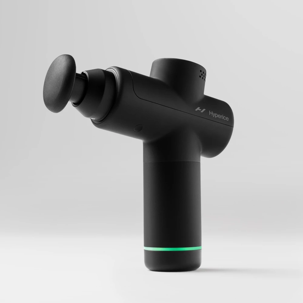 Hyperice Hypervolt Go 2：按摩槍界的北歐極簡大師，差旅與辦公室放鬆的最佳伴侶
