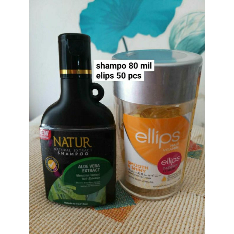 elips rambut 50 biji+shampo 80 mil exp 2026 | 蝦皮購物