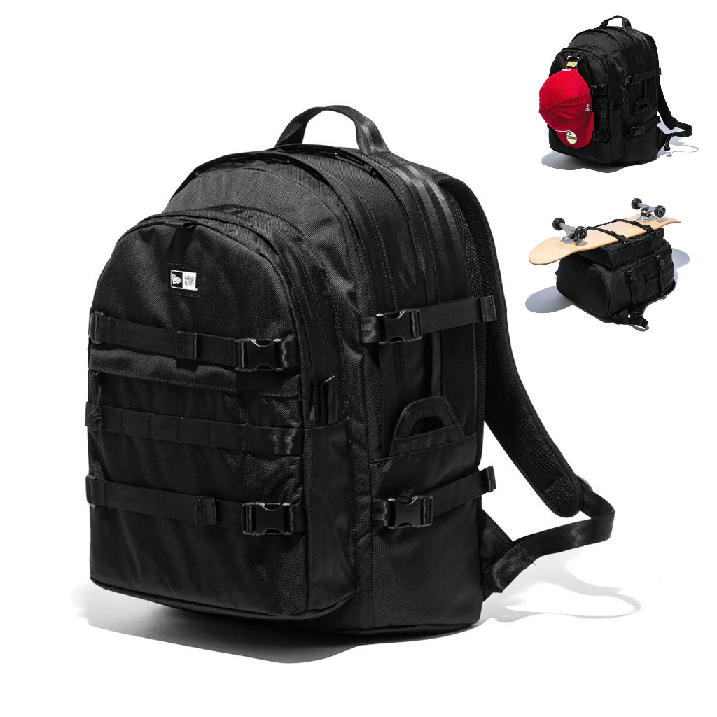 NEW ERA 後背包日版CARRIER PACK NE 黑35L 超大容量後背包多功能背包
