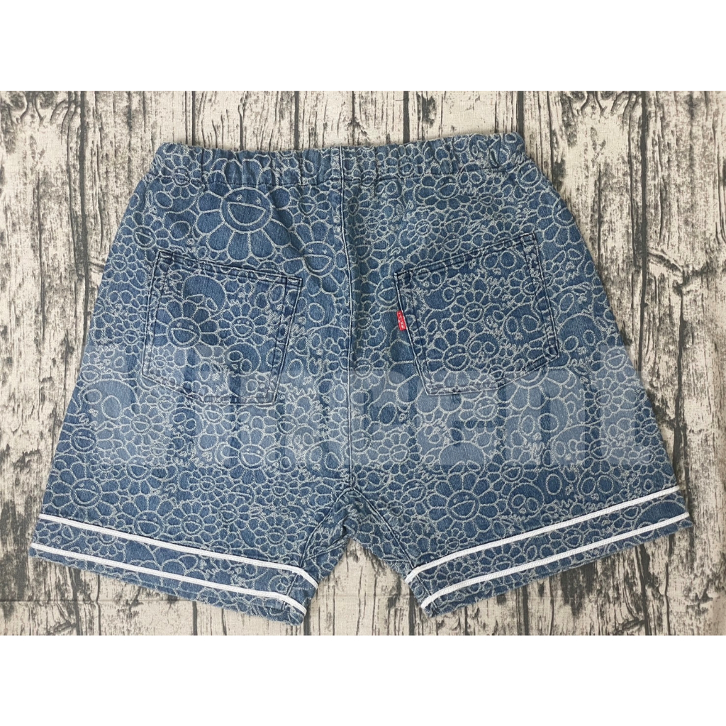 全新現貨村上隆Takashi Murakami 小花Flowers & Skulls Denim 丹