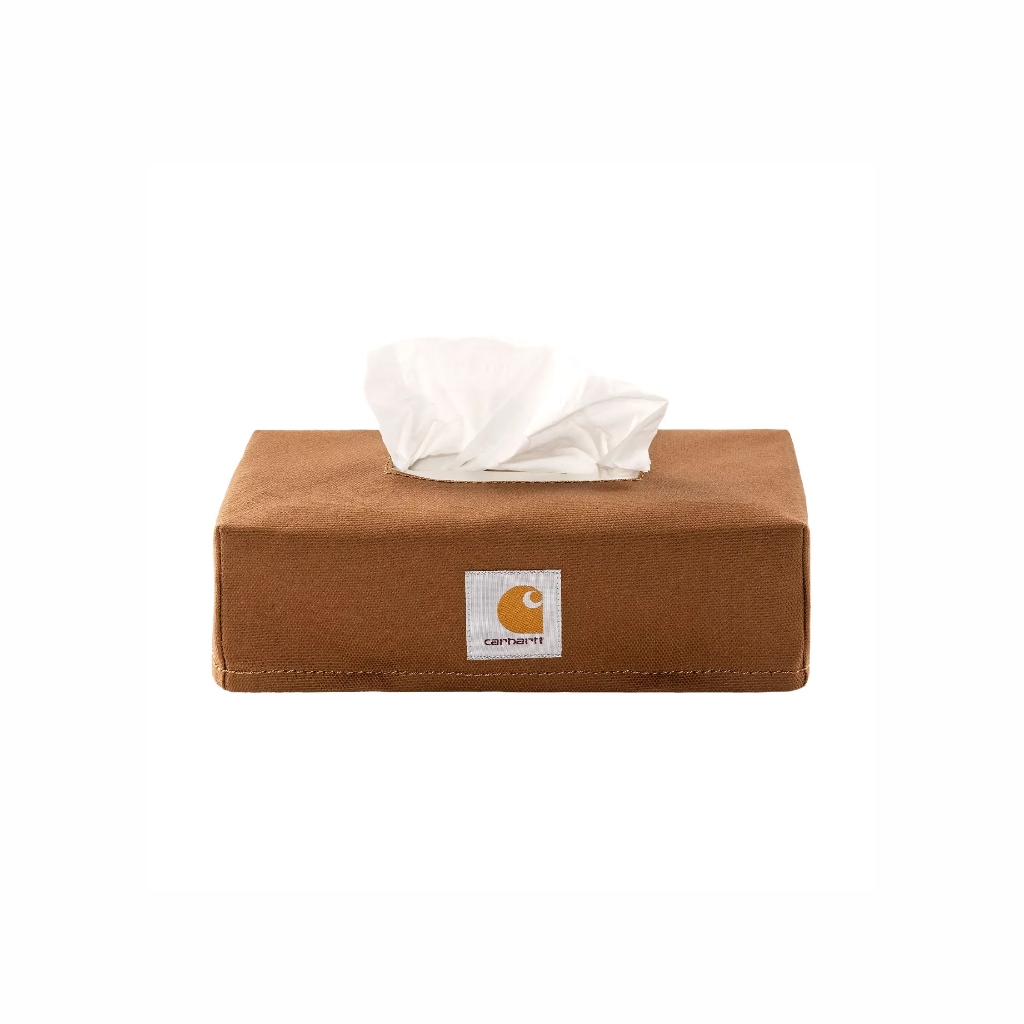 【LunaShop 現貨】CARHARTT WIP TISSUE BOX COVER 面紙盒套 咖啡色 | 蝦皮購物
