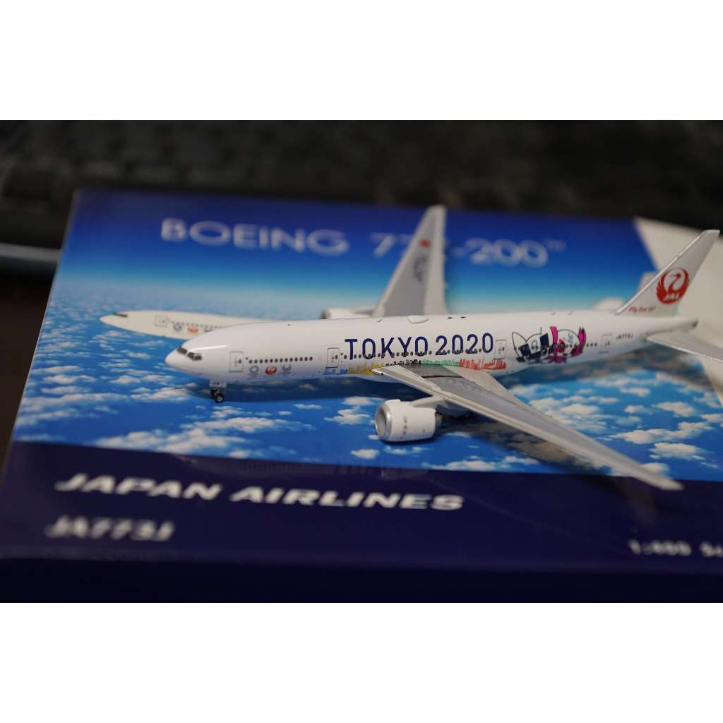 1:400 JAL 日本航空777-200 2020東京奧運彩繪JA773J Phoenix製作| 蝦皮購物