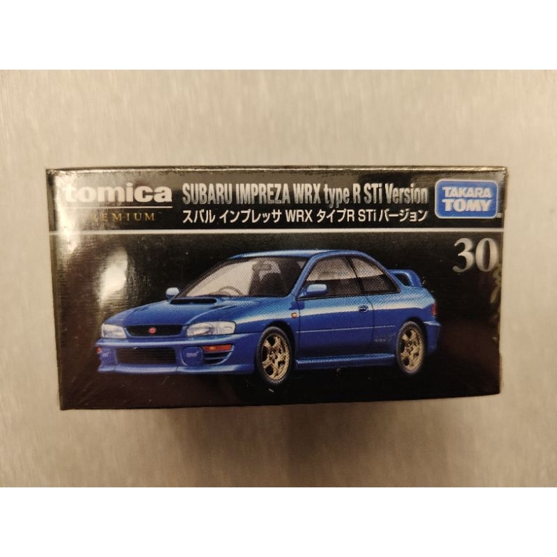 tomica 30 subaru impreza wrx type R~全新品，附膠盒 | 蝦皮購物