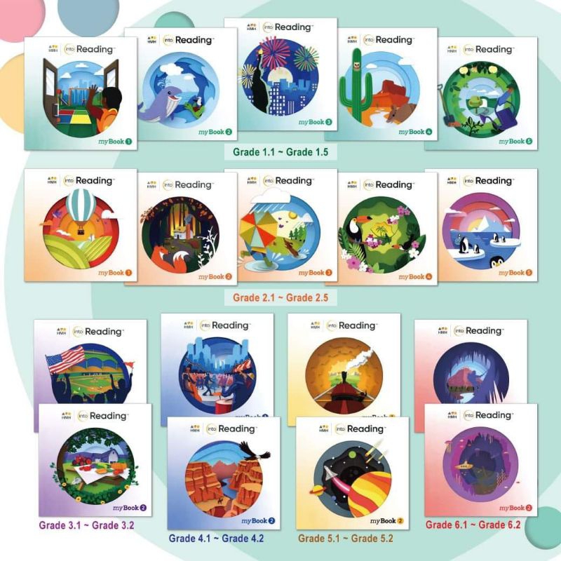 Into Reading Student Book (1-6)精裝本 | 蝦皮購物