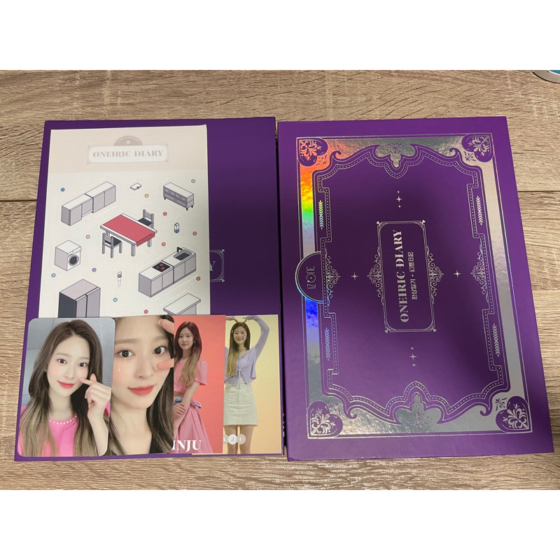 簽專配專IZ*ONE IZONE 迷你三輯Oneiric diary 幻想日記3D 專輯小卡兪真