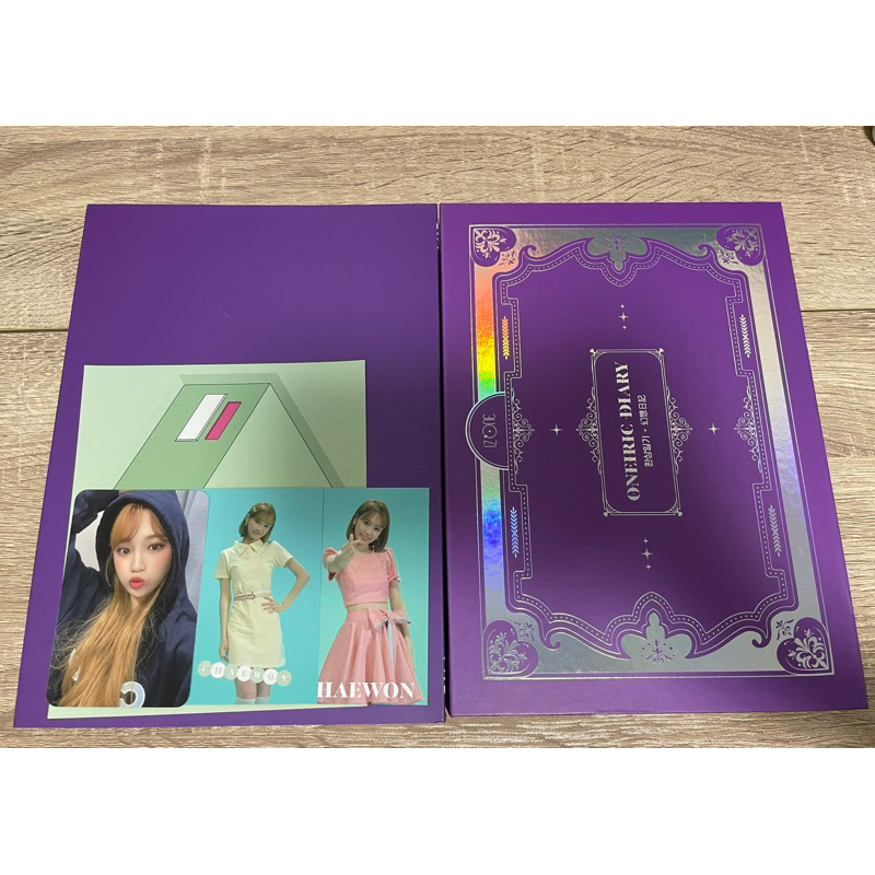 簽專配專IZ*ONE IZONE 迷你三輯Oneiric diary 幻想日記3D 專輯小