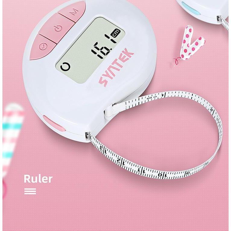 【電子數顯皮尺】卷尺量迷你三圍軟尺測量胸腰臀圍隨身家用量衣小尺子 | 蝦皮購物