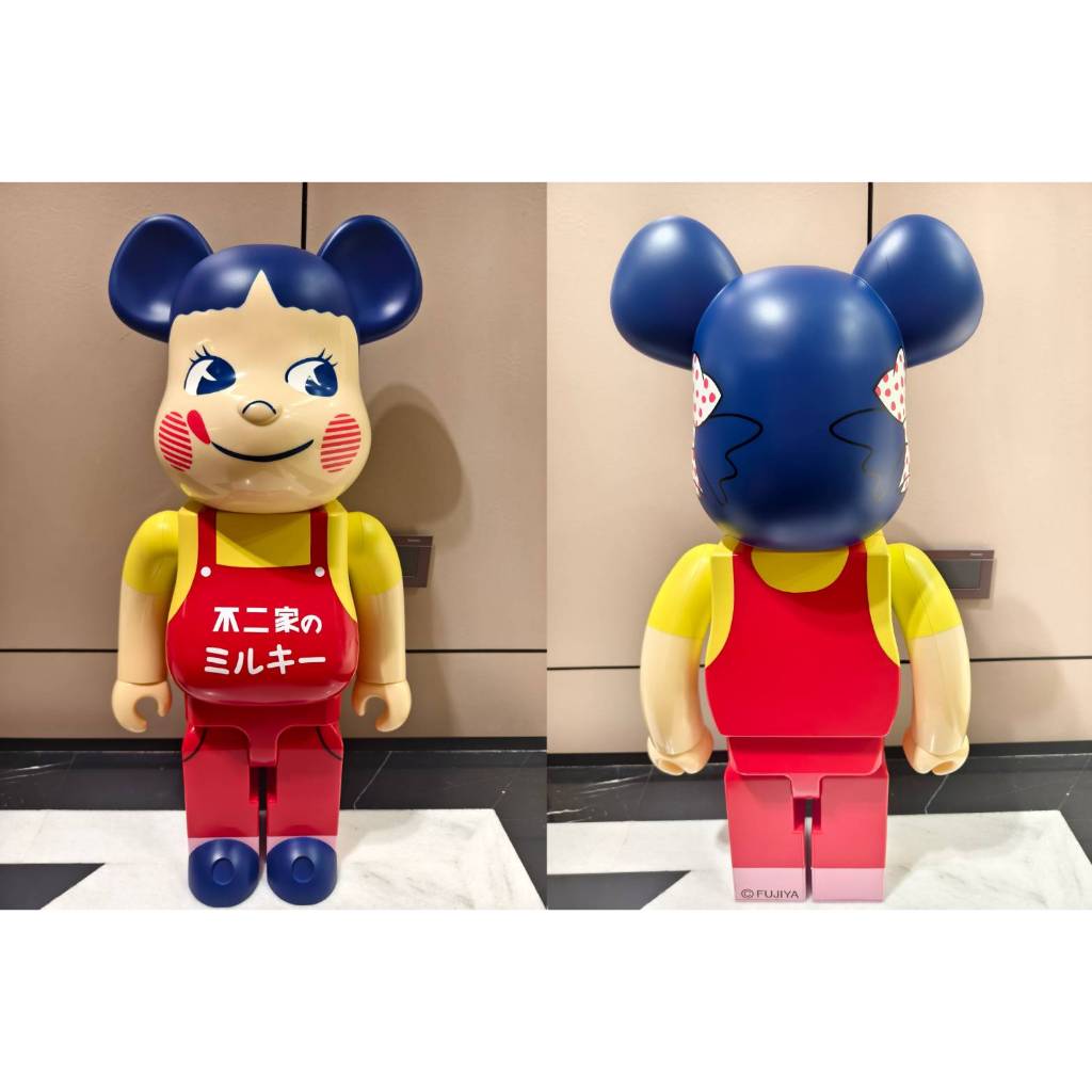 中租銀角零卡分期全新拆檢BE@RBRICK ホーロー看板ペコちゃん1000％ 看板奶妹1000% | 蝦皮購物