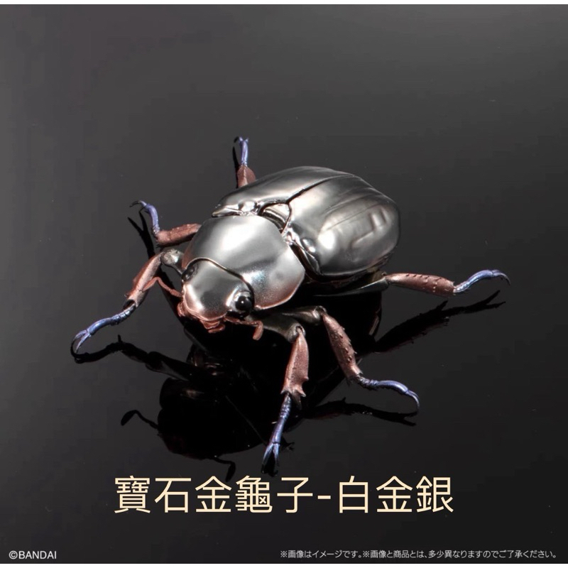 113.08 全新現貨生物大圖鑑Ultimate 寶石金龜(白金甲蟲) 與彩虹