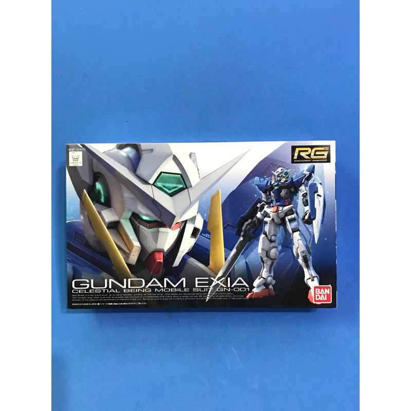 正版 萬代 RG 15 1/144 鋼彈00 EXIA 能天使鋼彈 | 蝦皮購物