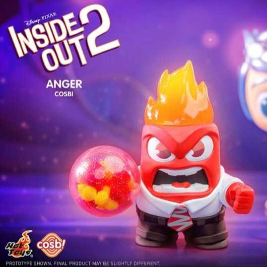 腦筋急轉彎2 盲盒 怒怒 inside out 2 公仔 玩具 盒玩 | 蝦皮購物