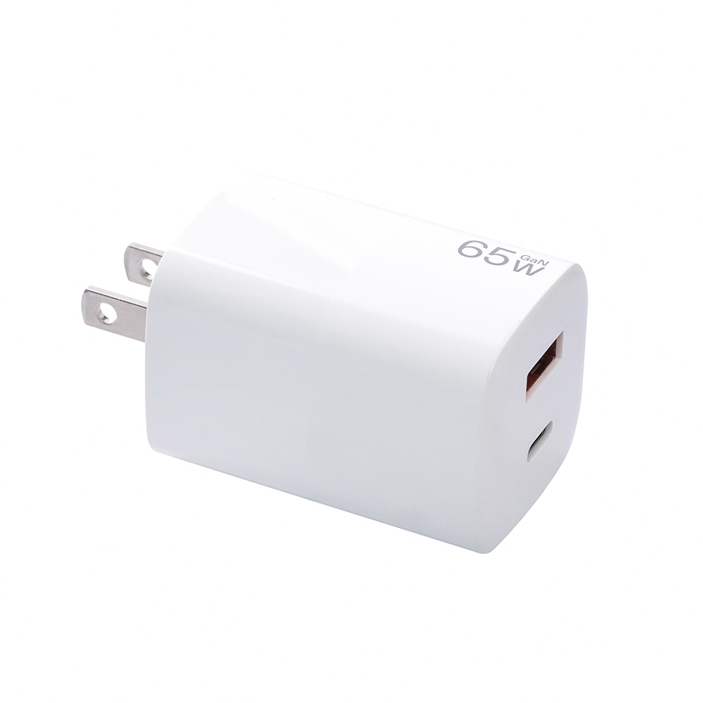 【KINYO 氮化鎵雙孔PD充電器65W PDCB-165】充電器 PD快充頭 氮化鎵充電頭 快速充電器 豆腐頭 充電頭 | 蝦皮購物