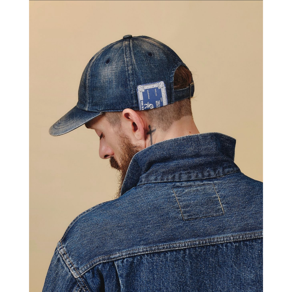GINZA SIX EXCLUSIVE ITEM 8/21発売 ◼︎D-00910-J / JET CAP-J - Faded  indigo(vintage washed) : ¥22,200JPY Material : 100% cotton Size : One  Release date : 8.21 Wed.- 【 POP-UP STORE at GINZA