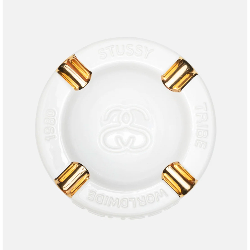STUSSY SILVER CLAM ASHTRAY 灰皿 Stussy Silver Clam Ashtray Polished Stainless Steel Limited
