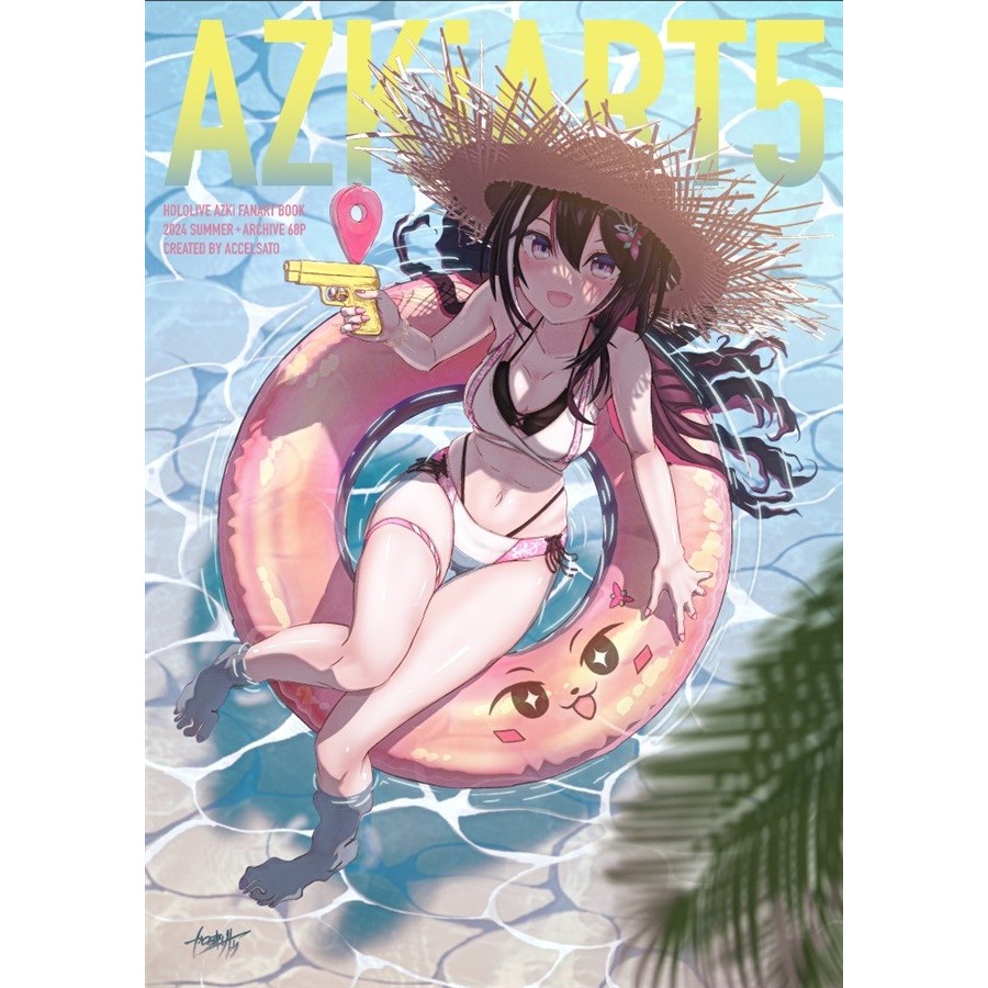 C104 ACCELSATO け ホロライブ AZKi 等身大タペストリー