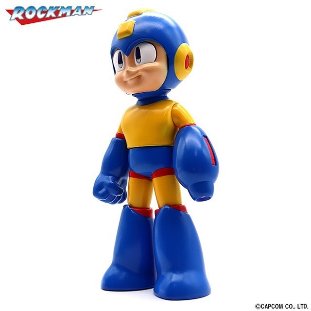 ELECTRIC TOYS SOFVIPS 蠟筆小新洛克人軟膠系列sofubi ソフビロックマンrockman | 蝦皮購物