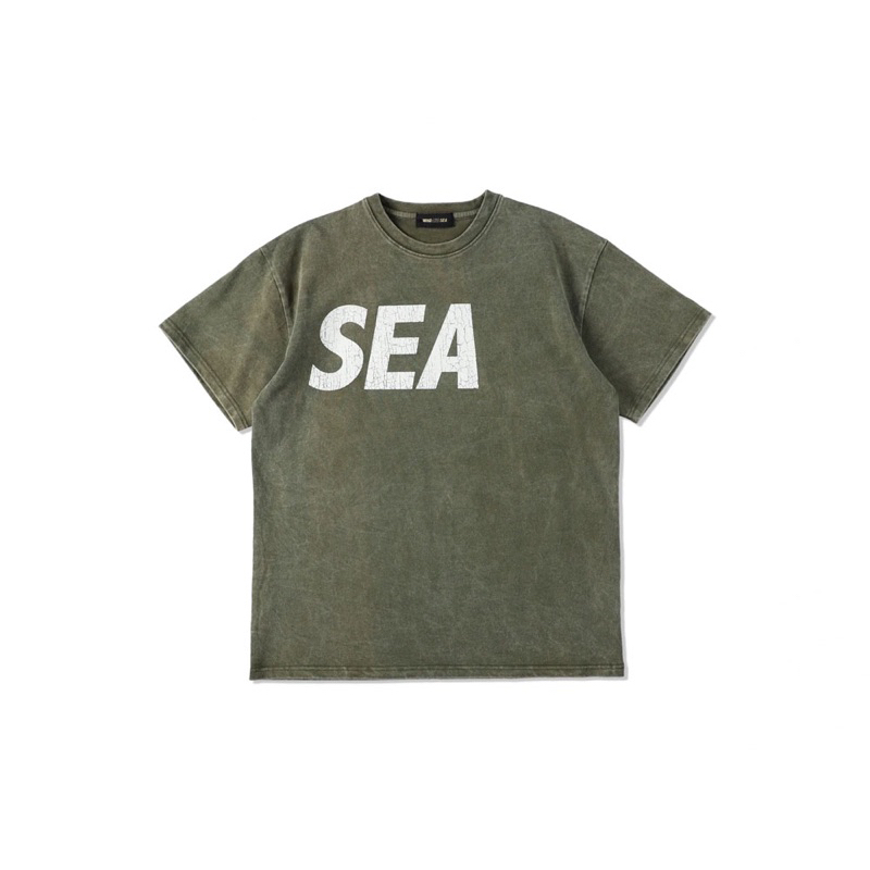 Hype Chamber 保證全新正品日潮WIND AND SEA Crack-P-Dye Tee 軍綠L