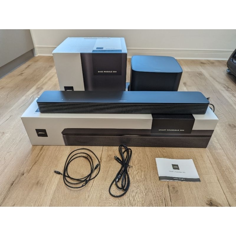 ［已售出］Bose Soundbar 300 + Bass module 500 智能型揚聲器+重低音組