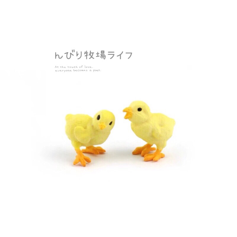 袖珍 微縮 小雞 動物 牧場 公仔 | 蝦皮購物
