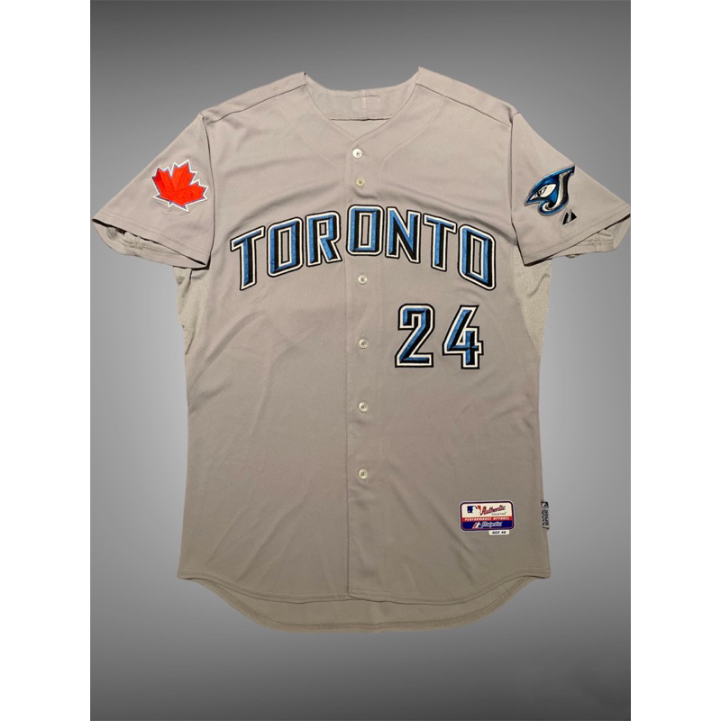 Toronto Blue Jays MLB Majestic Carlos Delgado Pullover Jersey