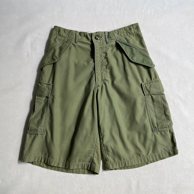 美國製造 70s US Army M65 Field Pants 美軍公發軍用 改製六口袋野戰短褲 vintage 古著