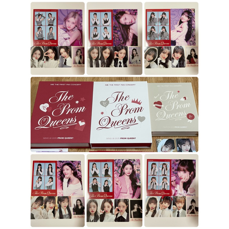 拆售IVE THE FIRST FAN CONCERT The Prom Queens KIT DVD 藍光小卡