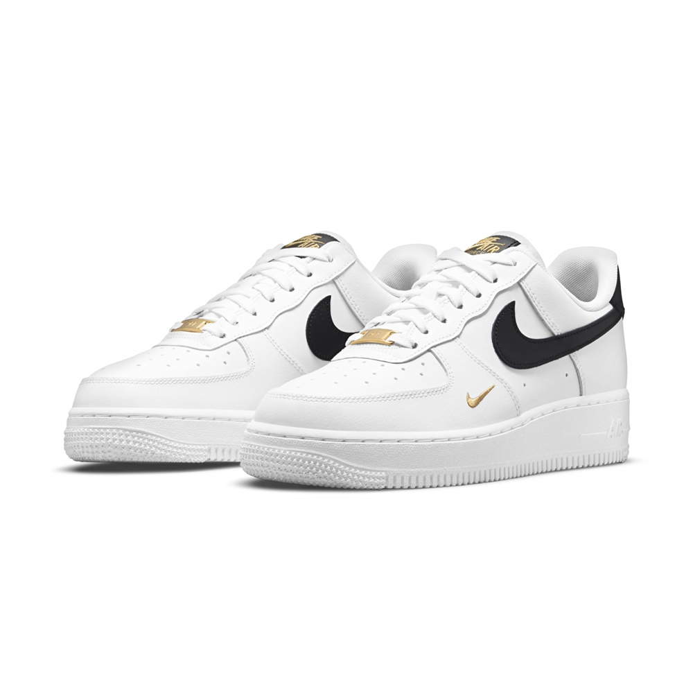 Nike Air Force 1 白黑 金勾 雙勾 女鞋 休閒鞋 CZ0270-102【Fashion SPLY】 | 蝦皮購物