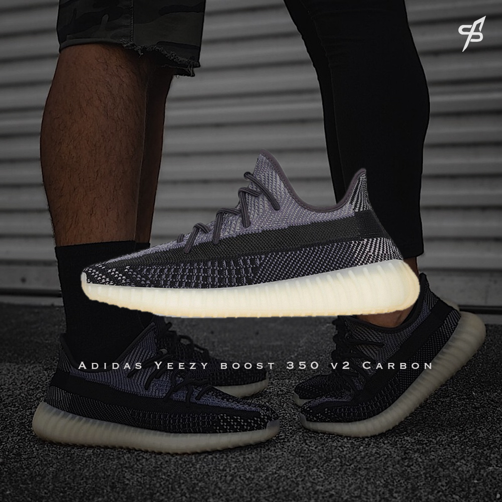 【Fashion SPLY】Adidas Yeezy boost 350 v2 Carbon 黑芝麻 FZ5000 75