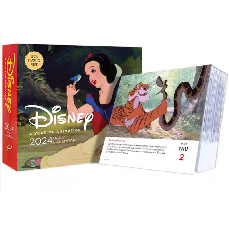 迪士尼 2024年日曆 電影場景 桌曆 蝦皮購物