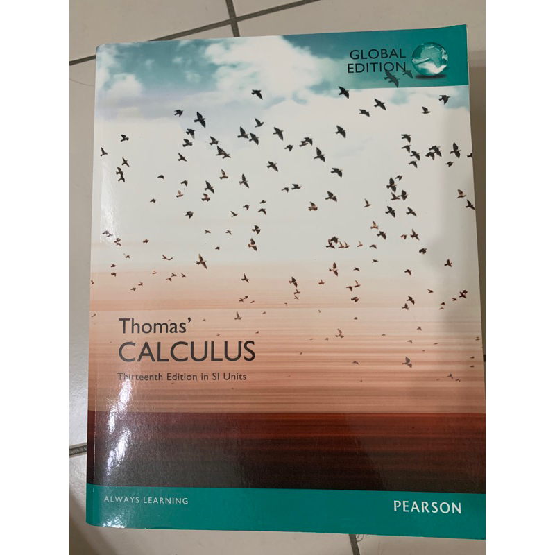 當天出貨 近全新 Thomas' Calculus in SI units 13/e 微積分 大一用書 | 蝦皮購物