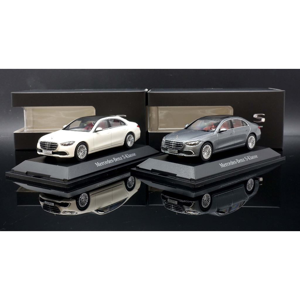 MASH】原廠Herpa 1/43 Mercedes-Benz S-class (V223) 2020 兩色