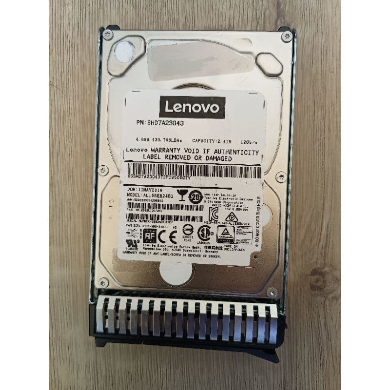 Toshiba SAS 2.5吋 2.4TB 12Gb/s (AL15SEB24EQ) 企業用 | 蝦皮購物