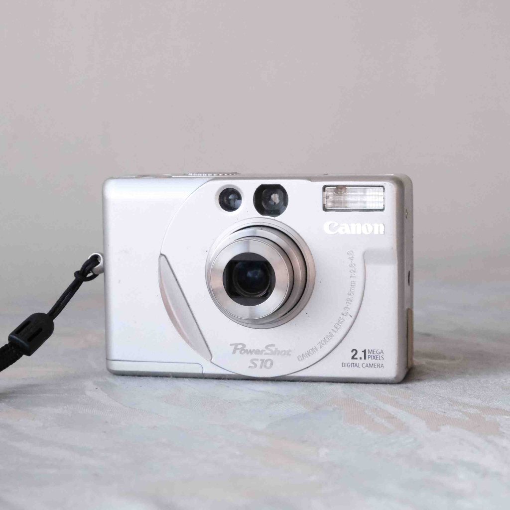 Canon PowerShot S10 初代 金屬 早期 CCD 數位相機 蝦皮購物