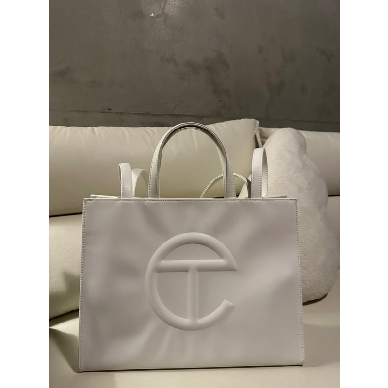 Telfar medium shopping on sale bag