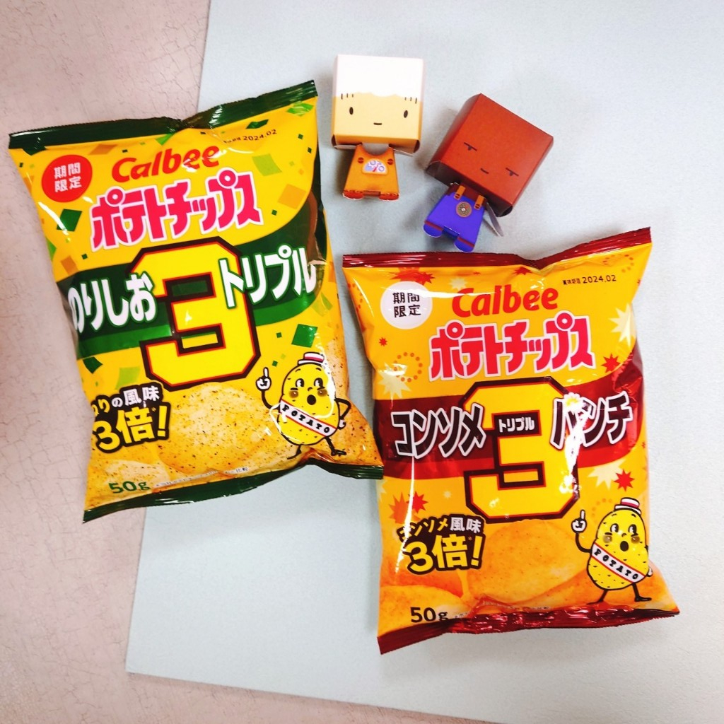 免運 現貨 快速出貨 日本 卡樂比 CALBEE 三倍風味洋芋片 三倍 海苔洋芋片 清湯洋芋片 三倍海苔 三倍清湯 限定 | 蝦皮購物