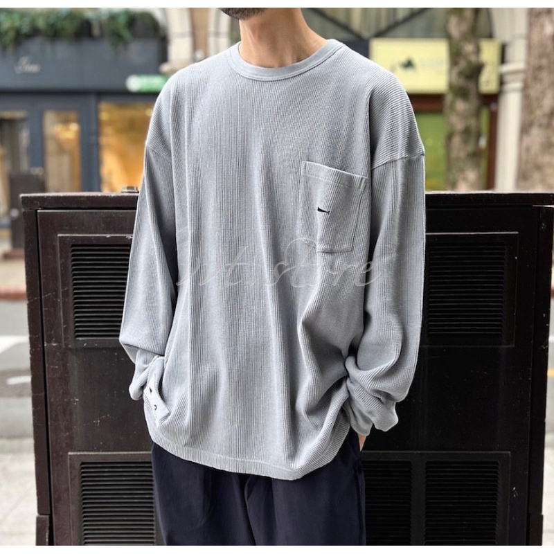 DESCENDANT 23AW GAUFRE WAFFLE LS 華夫格長袖T恤套衫| 蝦皮購物 DESCENDANT 23AW GAUFRE WAFFLE LS 華夫格長袖T恤套衫| 蝦皮購物