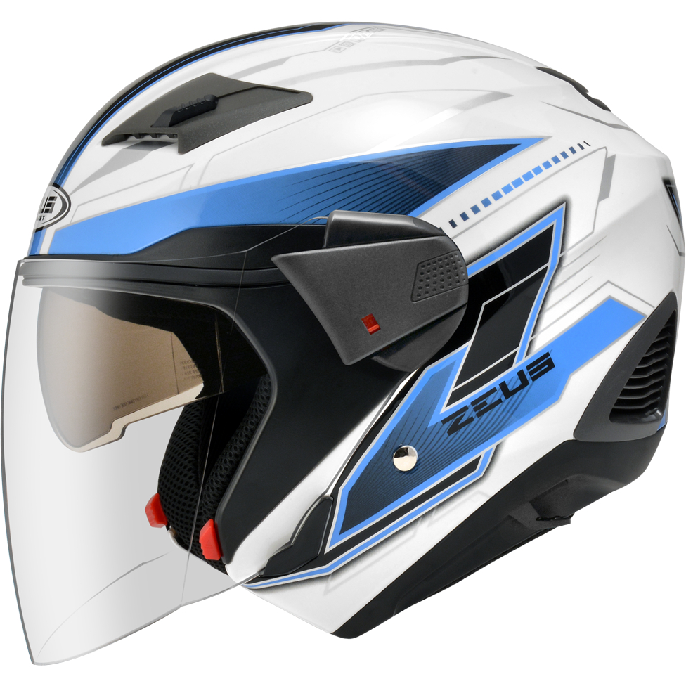 帽子 ZEUS ZS-611E ZS611E TT18 內墨片半罩3/4罩開放式安全帽免運| 蝦皮購物