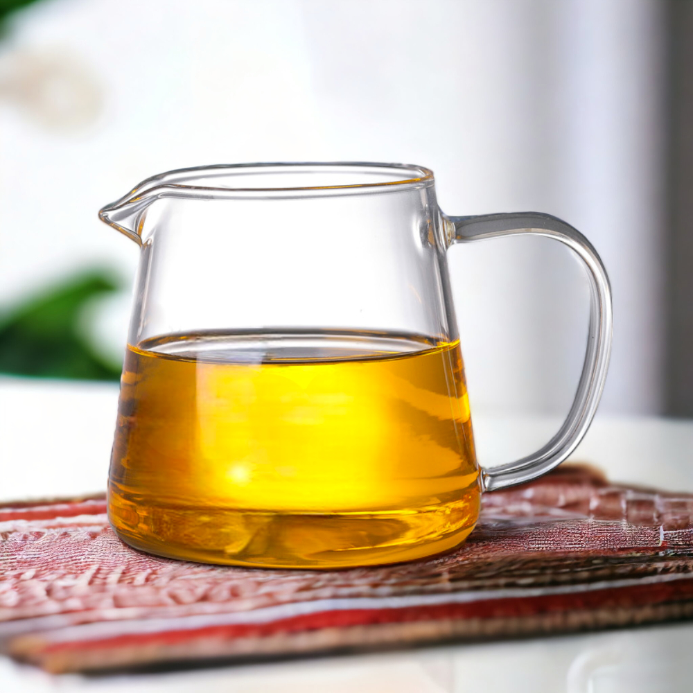 耐熱玻璃公道杯 茶海 400ml 550ml 公杯 分茶器 茶漏 茶具 茶壺 泡茶 | 蝦皮購物