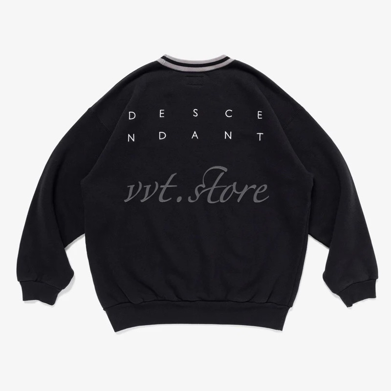 DESCENDANT 23AW SEMAPHORE CREW NECK 長袖衛衣套衫| 蝦皮購物