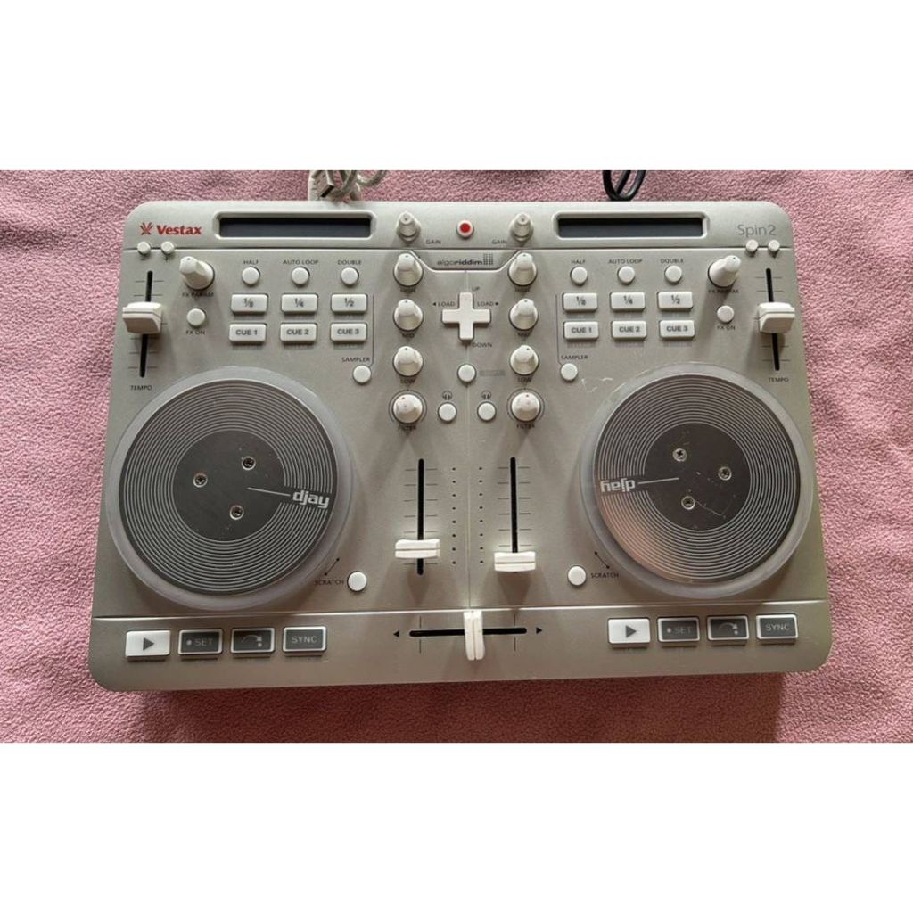 Vestax Spin 2 DJ數位控制器(djay / VDJ / Traktor) | 蝦皮購物