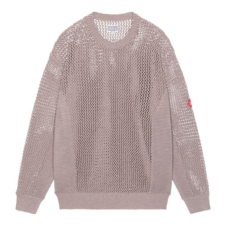 Hills】CAV EMPT C.E / SIDE RIB LOOSE NET KNIT 針織毛衣網狀長袖現貨