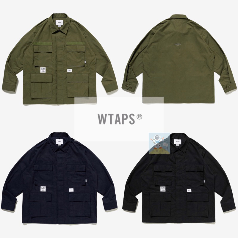 WTAPS 23AW JMOD 01 / LS / NYCO. RIPSTOP. IDENTITY 長袖襯衫 外套 夾克