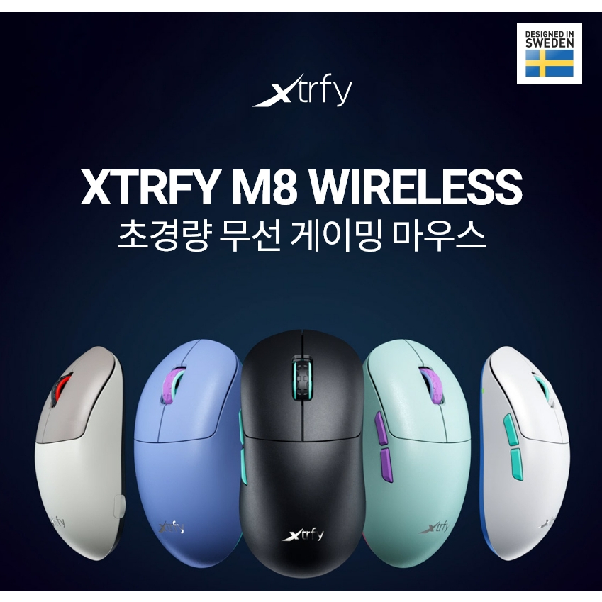 瑞典設計 Xtrfy M8｜G PRO X Mini ?｜M8W 可適用 Corepad | 蝦皮購物