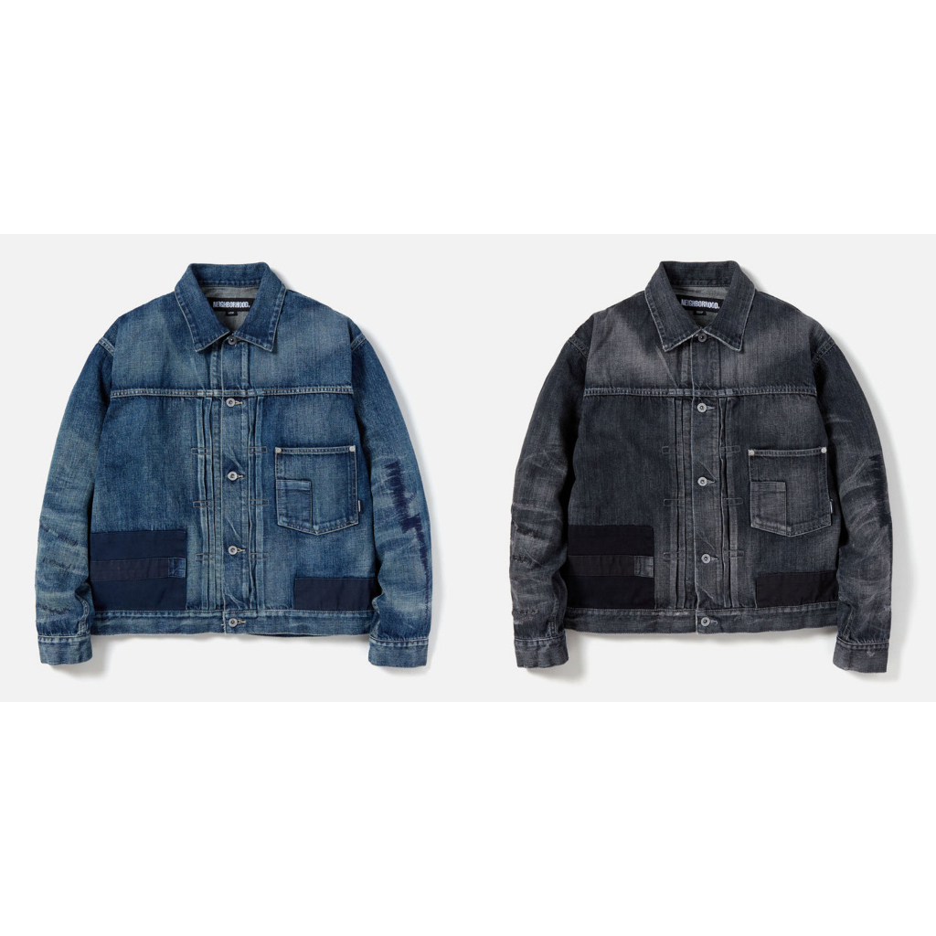 AllenTAPS】NEIGHBORHOOD 23SS SAVAGE DENIM TYPE-1 JACKET | 蝦皮購物