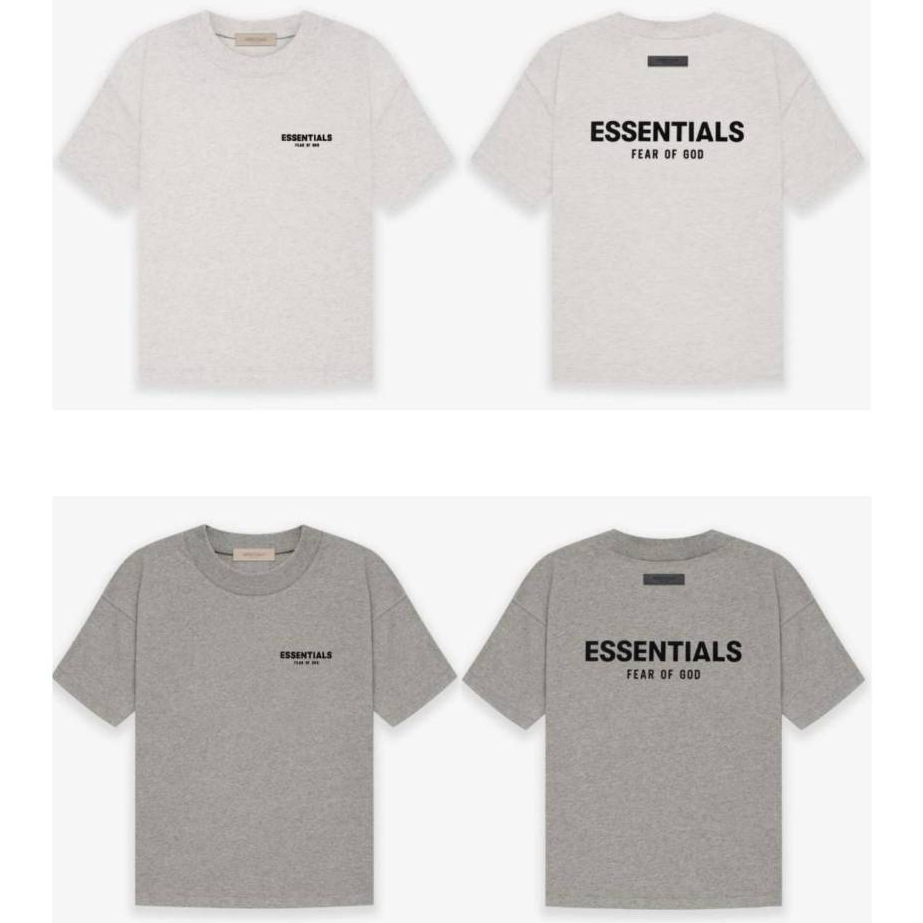 FOG-Fear Of God Essentials Boxy Logo T-Shirt 正品保證| 蝦皮購物